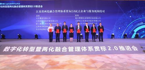 中天互聯(lián)全面助力江蘇省兩化融合貫標2.0，賦能企業(yè)數(shù)字化轉型